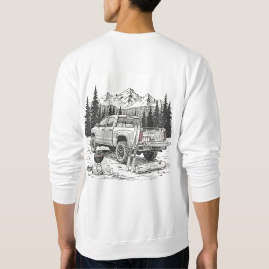 Abfall 2 LS Sweatshirt (Rückseite)