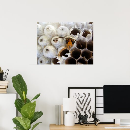 Abfall aus Nestplakat Poster (Heimbüro)