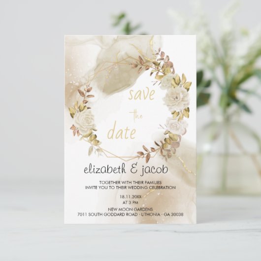 Abfall der Liebe Einladung (Stehend Vorderseite)