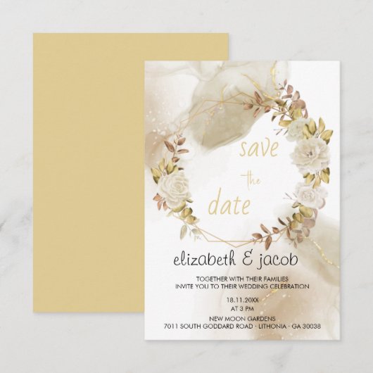 Abfall der Liebe Einladung (Vorne/Hinten)