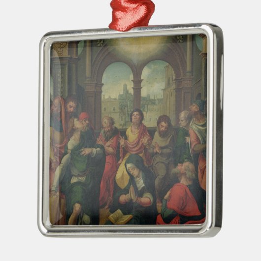 Abfall des heiligen Geistes Silbernes Ornament (Links)