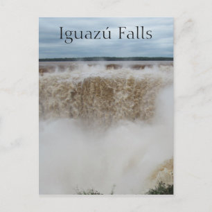 Abfall des Racheniguazu Postkarte