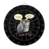 Abfall-Gespräch Dartscheibe (vorne)