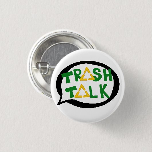 Abfall-Gesprächsknopf Button (Vorne & Hinten)