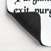Abfall herein, Abfall heraus Mousepad (Ecke)