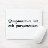 Abfall herein, Abfall heraus Mousepad (Mit Mouse)