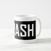 ABFALL Hipster-cooles KinderTrashy Kaffeetasse (VorderseiteRechts)