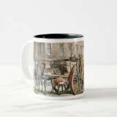 Abfall-Kollektor Zweifarbige Tasse (Vorderseite Links)