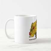 Abfall-LKW-Abfall-Kollektor-Bau-Tassen Kaffeetasse (Links)