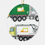 Abfall-LKW Keramik Ornament (Links)