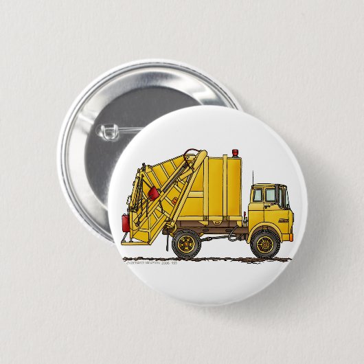 Abfall-LKW-Rückseiten-Lader-Buttone Button (Vorne & Hinten)