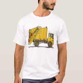 Abfall-LKW-Rückseiten-Lader-Kleid T-Shirt (Vorderseite)