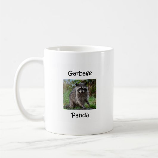 Abfall-Panda Kaffeetasse (Links)