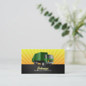 Abfall Removale Visitenkarten Visitenkarte (Stehend Vorderseite)