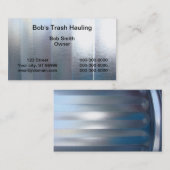 Abfall-Schleppen Visitenkarte (Vorne/Hinten)