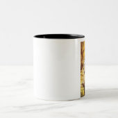 Abfall-Sumpf-Baby Zweifarbige Tasse (Mittel)