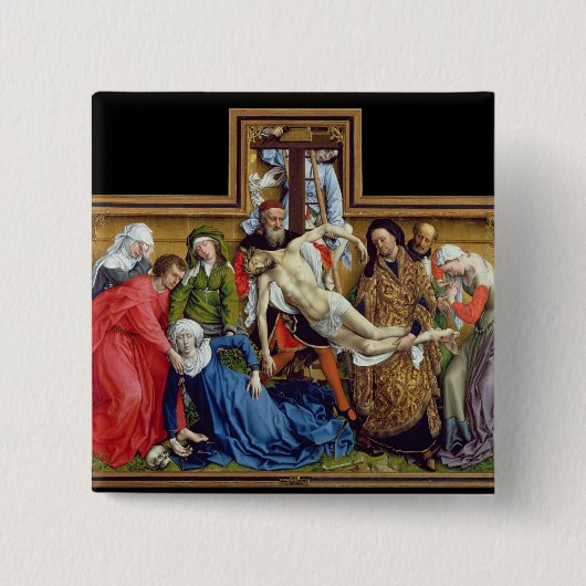 Abfall vom Kreuz, c.1435 Button (Vorderseite)