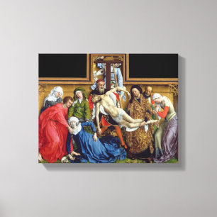 Abfall vom Kreuz, c.1435 Leinwanddruck