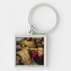 Abfall vom Kreuz, links Handplatte Schlüsselanhänger