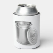 Abfallbehälter aus leerem Metall Dosenkühler (Kanne Vorderseite)