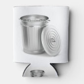 Abfallbehälter aus leerem Metall Dosenkühler (Vorderseite)