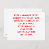 Abfallbehälter Postkarte (Vorne/Hinten)