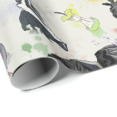 Abfalldepanda und Freunde Geschenkpapier (Rolleneckpunkt)