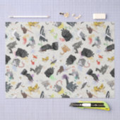 Abfalldepanda und Freunde Seidenpapier (Handwerk)