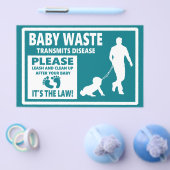 ABFÄLLE VON BABY - Höflichkeit Flyer (Einzeln)