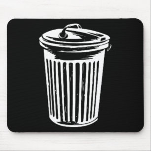 Abfalleimer kann Halloween Kostümgarge kann entsor Mousepad