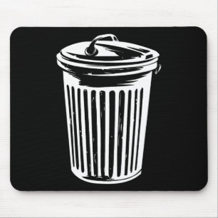 Abfalleimer kann Halloween Kostümgarge kann entsor Mousepad