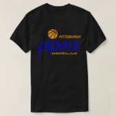 ABFALLENDE PITTSBURGH-PIPER T-Shirt (Design vorne)