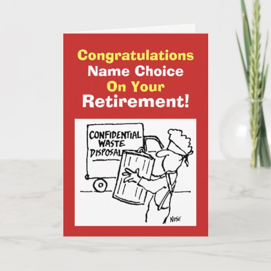 Abfallentsorgung Karte (Vorderseite)