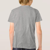 Abfallentsorgung Tri-Blend Shirt (Rückseite)
