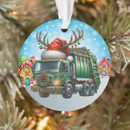 Abfallentsorgungswagen Ornament (Baum)