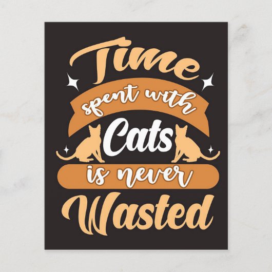 Abfallkatze |Adorable Cat Flyer (Vorne)