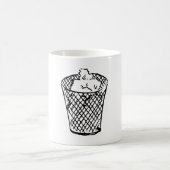 Abfallkörbe Kaffeetasse (Mittel)