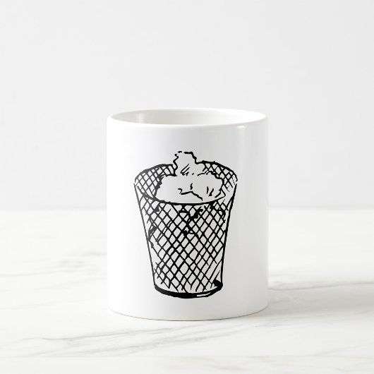 Abfallkörbe Kaffeetasse