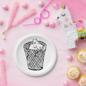 Abfallkörbe Pappteller (Party)