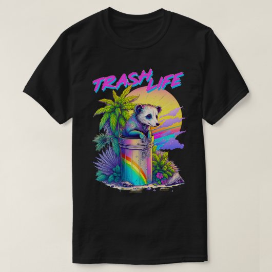 Abfalllebensdauer T-Shirt (Design vorne)