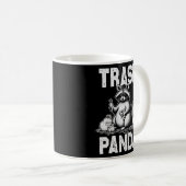 Abfallpanda-T - Shirt Kaffeetasse (VorderseiteRechts)