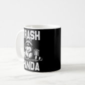 Abfallpanda-T - Shirt Kaffeetasse (Vorderseite Links)