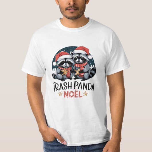 Abfallpanda-Weihnachten T-Shirt (Vorderseite)