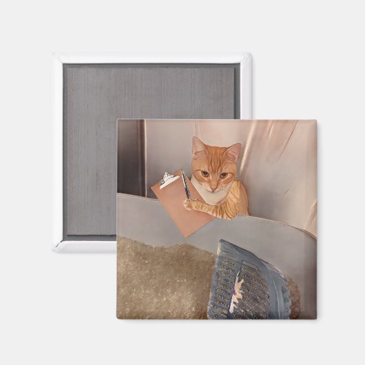 Abfallprüfer Magnet (Vorderseite/Rückseite)