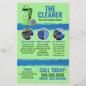 Abfallreinigung Flyer (Vorne)