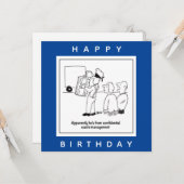 Abfallsammlung - Vertrauliche Abfallwirtschaft Karte (Vorderseite/Rückseite Beispiel)