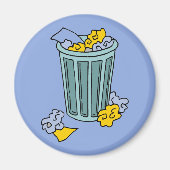 Abfallsymbol Magnet (Vorne)