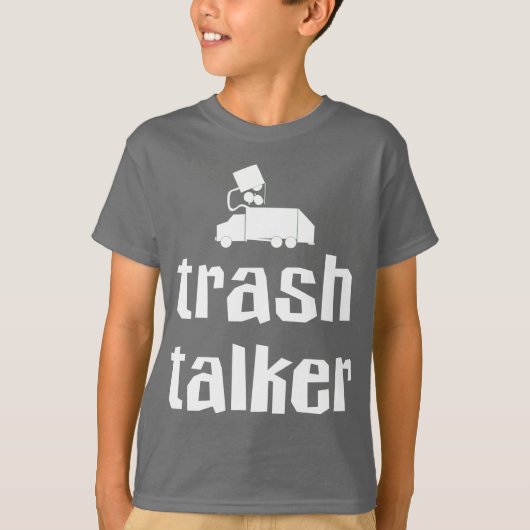 Abfalltalker-Abfall-Shirt T-Shirt (Vorderseite)