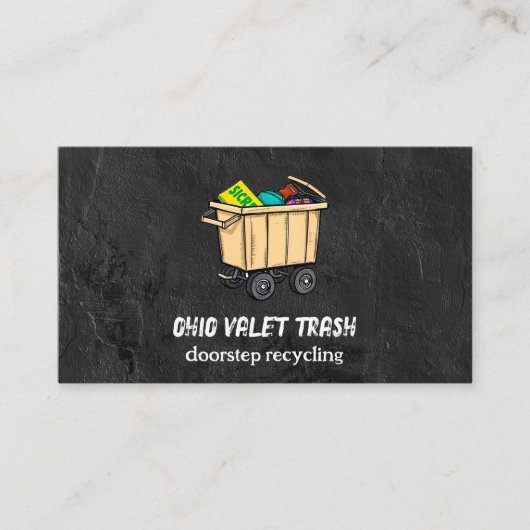 Abfallventil Visitenkarte (Vorderseite)