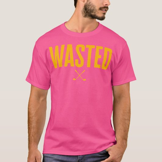 Abfallwirtschaft Verschwendung Golf T-Shirt (Vorderseite)